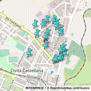 Mappa Piazza della Liberazione, 01033 Civita Castellana VT, Italia (0.2135)