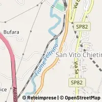 Kaart San Vito Chietino
