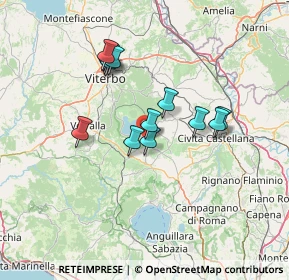 Mappa Strada Provinciale Cassia Cimina km 19, 01037 Ronciglione VT, Italia (12.30154)