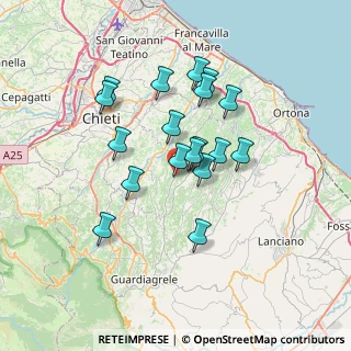 Mappa Via della Liberazione, 66010 Ari CH, Italia (6.12111)