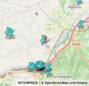 Mappa Via Aldo Moro, 65020 Alanno PE, Italia (2.931)