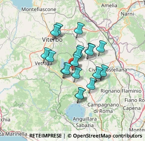 Mappa Via Dell' Ex Ospedale, 01037 Ronciglione VT, Italia (10.2665)