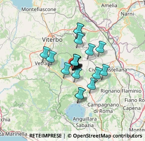 Mappa Via Dell' Ex Ospedale, 01037 Ronciglione VT, Italia (8.249)