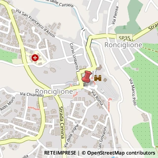 Mappa Piazza Vittorio Emanuele, 12, 01037 Ronciglione, Viterbo (Lazio)