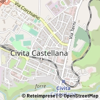 Karte Civita Castellana
