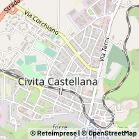 Mapa Civita Castellana