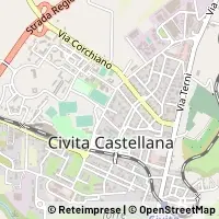 Map Civita Castellana