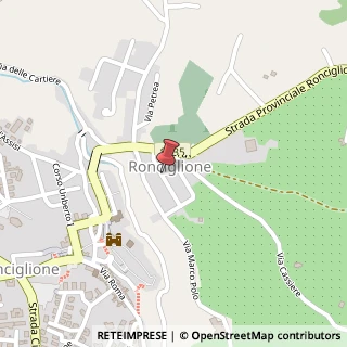 Mappa Via Cristoforo Colombo,  6, 01037 Ronciglione, Viterbo (Lazio)