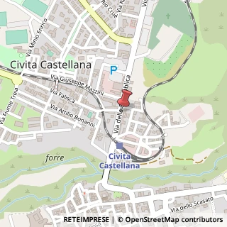 Mappa Viale Repubblica, 84, 01033 Civita Castellana, Viterbo (Lazio)