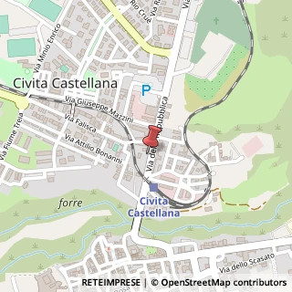 Mappa Viale Repubblica, 21, 01033 Civita Castellana, Viterbo (Lazio)