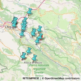 Mappa Via del Calvario, 67028 San Demetrio Ne' Vestini AQ, Italia (9.3395)