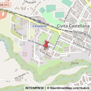 Mappa Centro Commerciale Rio, 01033 Civita Castellana VT, Italia, 01033 Civita Castellana, Viterbo (Lazio)