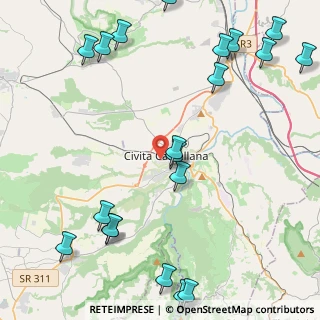 Mappa Via Rio Maggiore, 01033 Civita Castellana VT, Italia (6.2585)