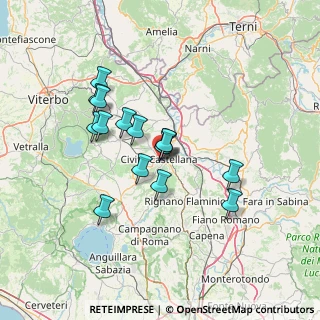 Mappa Via Don Giuseppe Morosini, 01033 Civita Castellana VT, Italia (11.956)
