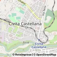 Hartă Civita Castellana