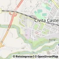 Kort Civita Castellana