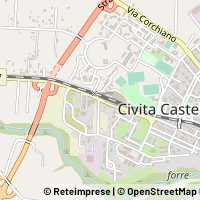 Map Civita Castellana