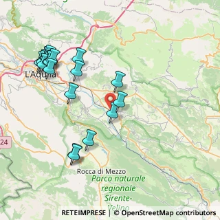 Mappa Via della Stazione, 67026 Poggio Picenze AQ, Italia (9.933)