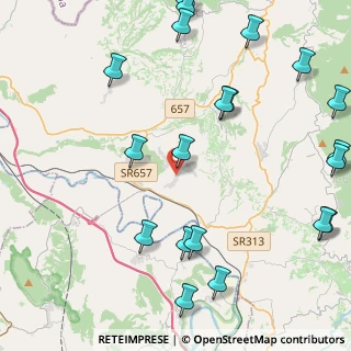 Mappa Via Roma, 02044 Forano RI, Italia (6.1165)