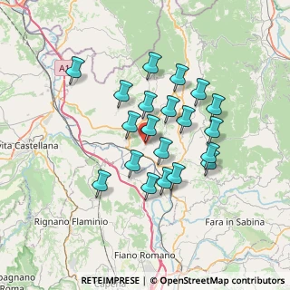 Mappa Via Roma, 02044 Forano RI, Italia (6.26)