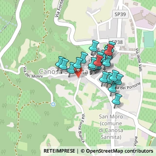 Mappa Via Vittorio Emanuele, 66010 Canosa Sannita CH, Italia (0.176)
