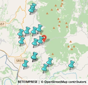 Mappa Via delle Vestali, 02047 Poggio Mirteto RI, Italia (4.308)