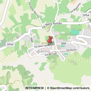 Mappa Via XX Settembre, 13, 65020 Alanno, Pescara (Abruzzo)