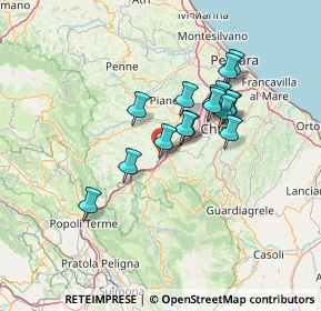 Mappa Via Corradino d'Ascanio, 65020 Alanno PE, Italia (11.7225)