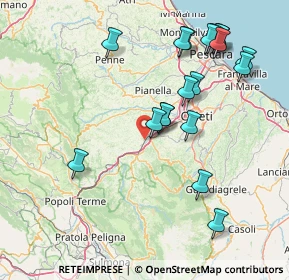 Mappa Via Corradino d'Ascanio, 65020 Alanno PE, Italia (17.74368)