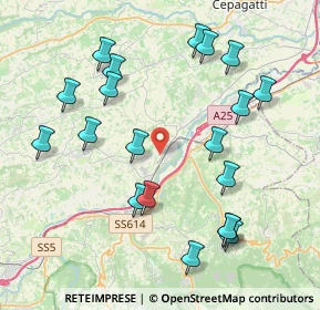Mappa Via Corradino d'Ascanio, 65020 Alanno PE, Italia (4.631)