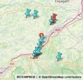 Mappa Via Corradino d'Ascanio, 65020 Alanno PE, Italia (3.56615)