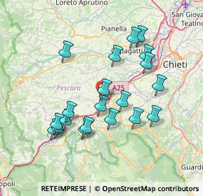 Mappa Via Corradino d'Ascanio, 65020 Alanno PE, Italia (7.367)
