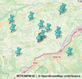 Mappa Via XX Settembre, 65020 Alanno PE, Italia (3.90286)