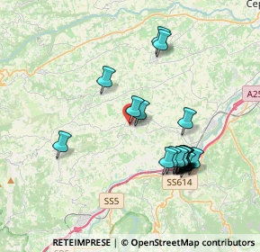 Mappa Via XX Settembre, 65020 Alanno PE, Italia (3.8045)