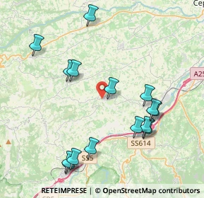 Mappa Via XX Settembre, 65020 Alanno PE, Italia (4.57267)