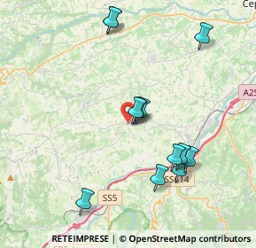 Mappa Via XX Settembre, 65020 Alanno PE, Italia (4.06417)