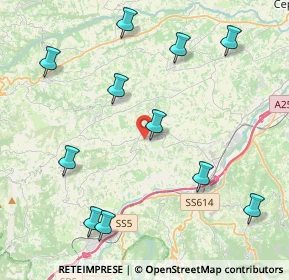 Mappa Via XX Settembre, 65020 Alanno PE, Italia (5.10273)