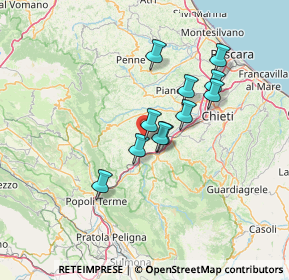 Mappa Via XX Settembre, 65020 Alanno PE, Italia (11.10455)