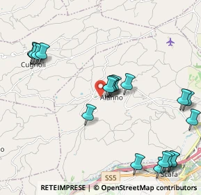 Mappa Via XX Settembre, 65020 Alanno PE, Italia (2.645)