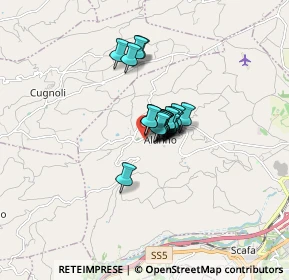 Mappa Via XX Settembre, 65020 Alanno PE, Italia (0.83)