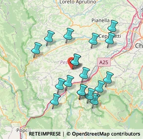 Mappa Via XX Settembre, 65020 Alanno PE, Italia (7.05278)