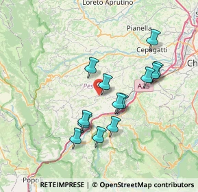 Mappa Via XX Settembre, 65020 Alanno PE, Italia (6.78154)