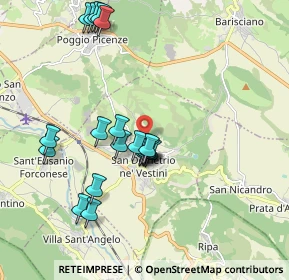 Mappa Strada Provinciale S. Demetrio Villa S. A., 67028 San Demetrio Ne' Vestini AQ, Italia (1.976)