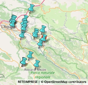 Mappa Strada Provinciale S. Demetrio Villa S. A., 67028 San Demetrio Ne' Vestini AQ, Italia (9.2465)