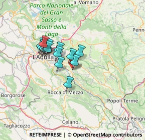 Mappa Strada Provinciale S. Demetrio Villa S. A., 67028 San Demetrio Ne' Vestini AQ, Italia (10.90933)