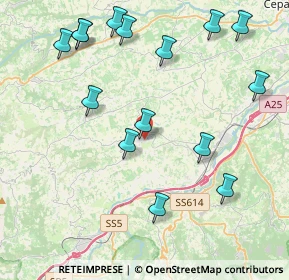 Mappa Viale Roma, 65020 Alanno PE, Italia (5.00133)