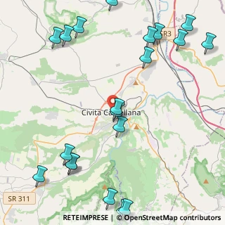 Mappa Via Fratelli Rosselli, 01033 Civita Castellana VT, Italia (6.241)