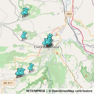 Mappa Via Fratelli Rosselli, 01033 Civita Castellana VT, Italia (4.03077)