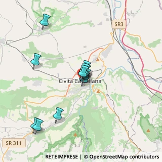 Mappa Via Fratelli Rosselli, 01033 Civita Castellana VT, Italia (3.00583)