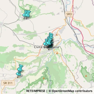 Mappa Via Fratelli Rosselli, 01033 Civita Castellana VT, Italia (2.42143)